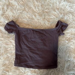 EUC, Aeropostale, off shoulder crop top